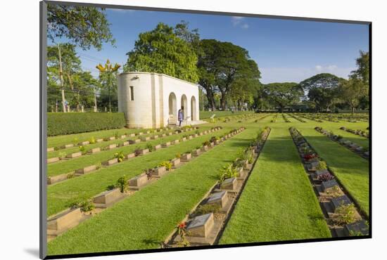 Kanchanaburi War Cemetery, Bangkok, Thailand, Southeast Asia, Asia-Frank Fell-Mounted Photographic Print