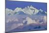 Kanchenjunga, 1936 (Tempera on Canvas)-Nicholas Roerich-Mounted Giclee Print