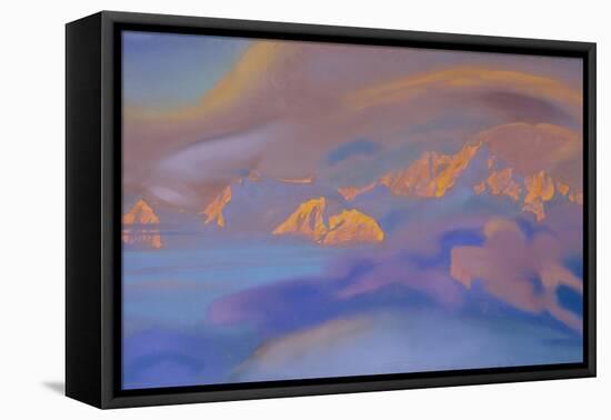 Kanchenjunga, 1938-Nicholas Roerich-Framed Stretched Canvas