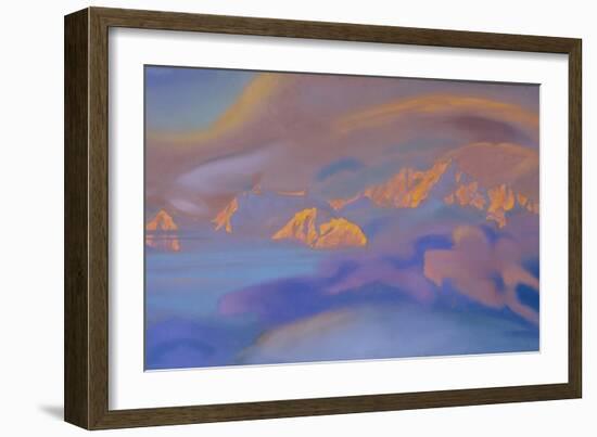 Kanchenjunga, 1938-Nicholas Roerich-Framed Giclee Print