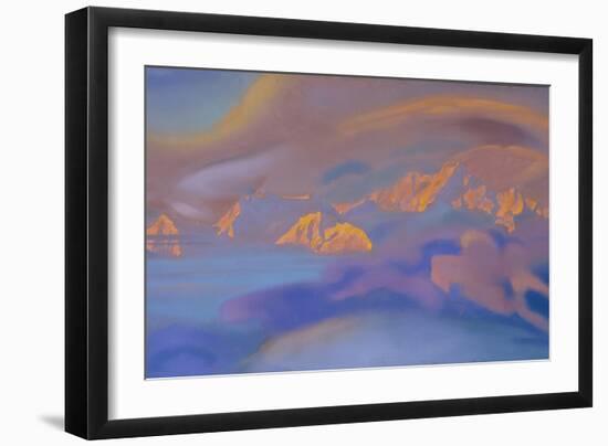 Kanchenjunga, 1938-Nicholas Roerich-Framed Premium Giclee Print