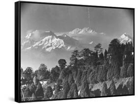 Kanchenjunga Mountain-null-Framed Stretched Canvas