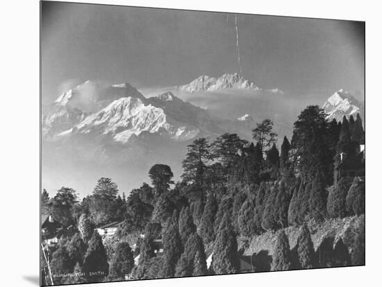 Kanchenjunga Mountain-null-Mounted Photographic Print