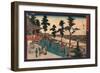 Kanda Myojin-Utagawa Hiroshige-Framed Giclee Print