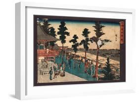 Kanda Myojin-Utagawa Hiroshige-Framed Giclee Print