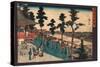 Kanda Myojin-Utagawa Hiroshige-Stretched Canvas