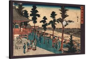 Kanda Myojin-Utagawa Hiroshige-Stretched Canvas