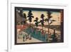 Kanda Myojin-Utagawa Hiroshige-Framed Giclee Print