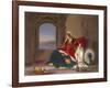 Kandahar Lady of Rank, Engaged in Smoking, 1848-Robert Carrick-Framed Giclee Print