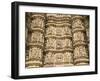 Kandariya Mahadeva Temple, Largest of the Chandela Temples, Khajuraho, Madhya Pradesh State, India-Tony Waltham-Framed Photographic Print