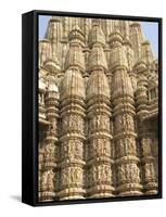 Kandariya Mahadeva Temple, Largest of the Chandela Temples, Khajuraho, Madhya Pradesh State, India-Tony Waltham-Framed Stretched Canvas
