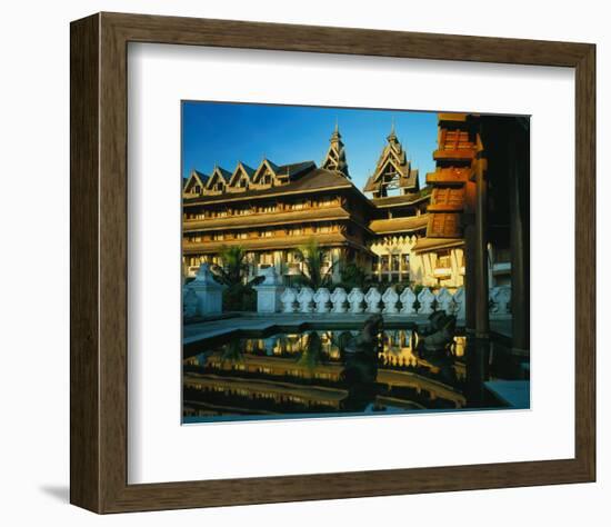 Kandawgyi Palace Hotel, Yangon, Burma-null-Framed Art Print