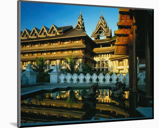 Kandawgyi Palace Hotel, Yangon, Burma-null-Mounted Art Print