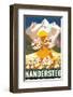 Kandersteg-null-Framed Art Print