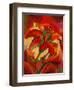 Kandinsky's Day Lily-John Newcomb-Framed Giclee Print