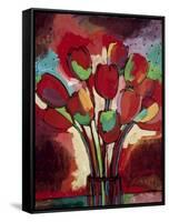 Kandinsky's Tulips-John Newcomb-Framed Stretched Canvas