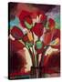 Kandinsky's Tulips-John Newcomb-Stretched Canvas