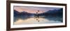 Kandy Lake and the Island at Sunrise, Kandy, Central Province, Sri Lanka, Asia-Matthew Williams-Ellis-Framed Photographic Print