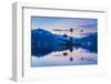 Kandy Lake and the Island Which Houses the Royal Summer House at Dawn-Matthew Williams-Ellis-Framed Photographic Print