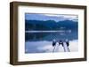 Kandy Lake and the Temple of the Sacred Tooth Relic (Sri Dalada Maligawa) at Night-Matthew Williams-Ellis-Framed Photographic Print