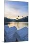 Kandy Lake at Sunrise-Matthew Williams-Ellis-Mounted Photographic Print