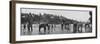 'Kandy. Sacred Elephants of the Temple Bathing', c1890, (1910)-Alfred William Amandus Plate-Framed Photographic Print