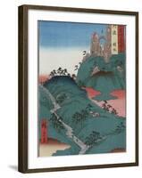 Kanesaka of Tanba-Ando Hiroshige-Framed Photographic Print