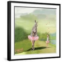 Kangaroo Ballet-Nancy Tillman-Framed Giclee Print