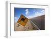 Kangaroo Crossing Sign in the Australian Outback-Paul Souders-Framed Premium Photographic Print