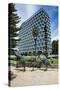 Kangaroo Statue in Front of the City of Perth Council, Perth, Western Australia, Australia, Pacific-Michael Runkel-Stretched Canvas