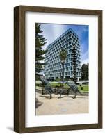 Kangaroo Statue in Front of the City of Perth Council, Perth, Western Australia, Australia, Pacific-Michael Runkel-Framed Photographic Print