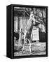 Kangaroo with a Punch Bag-null-Framed Stretched Canvas