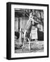 Kangaroo with a Punch Bag-null-Framed Photographic Print