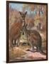 Kangaroos 1909-Cuthbert Swan-Framed Art Print