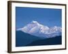 Kangchendzonga Range, View of Kanchenjunga, Ganesh Tok Viewpoint, Gangtok, Sikkim, India-Jane Sweeney-Framed Photographic Print