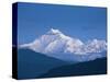 Kangchendzonga Range, View of Kanchenjunga, Ganesh Tok Viewpoint, Gangtok, Sikkim, India-Jane Sweeney-Stretched Canvas