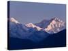 Kangchendzonga Range, View of Kanchenjunga, Upper Pelling, Pelling, Sikkim, India-Jane Sweeney-Stretched Canvas