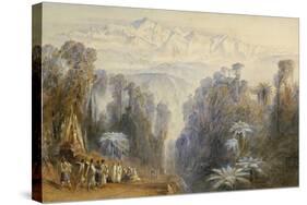 Kangchenjunga from Darjeeling, India-Edward Lear-Stretched Canvas