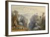 Kangchenjunga from Darjeeling, India-Edward Lear-Framed Giclee Print