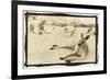 Kangeroo Reclining, Australia-Theo Westenberger-Framed Art Print