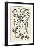 Kangiten and Shoten-null-Framed Giclee Print