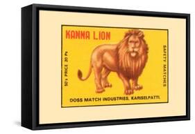 Kanna Lion-null-Framed Stretched Canvas