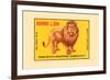 Kanna Lion-null-Framed Premium Giclee Print