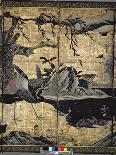 Birds and Flowers of the Four Seasons-Kano Soshu-Stretched Canvas