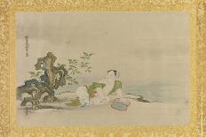 Album of Copies of Chinese Paintings, Album Leaf-Kano Tsunenobu-Framed Stretched Canvas