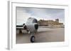 Kansas Aviation Museum with T-33 USAF Trainer, Wichita, Kansas, USA-Walter Bibikow-Framed Photographic Print