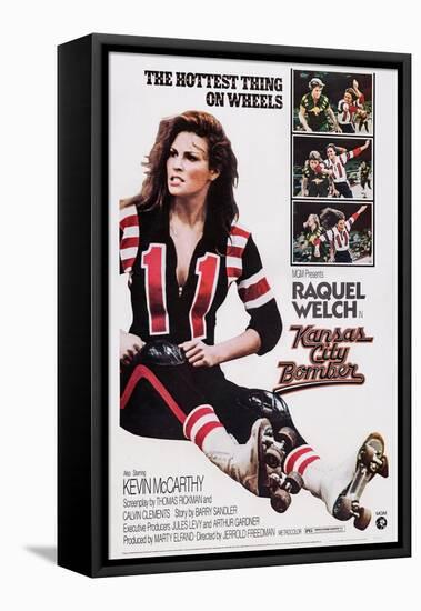 Kansas City Bomber, Raquel Welch, 1972-null-Framed Stretched Canvas