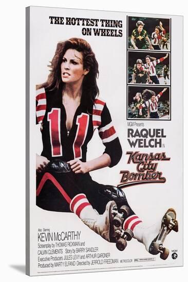 Kansas City Bomber, Raquel Welch, 1972-null-Stretched Canvas