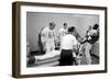 Kansas City Chiefs Football Team Players Massaged before the Championship Game, January 15, 1967-Bill Ray-Framed Photographic Print