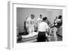 Kansas City Chiefs Football Team Players Massaged before the Championship Game, January 15, 1967-Bill Ray-Framed Photographic Print